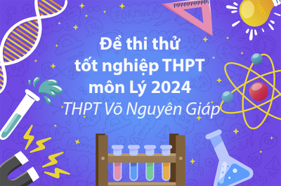 Đề thi thử tốt nghiệp THPT 2024 môn Lý - THPT Chuyên Võ Nguyên Giáp