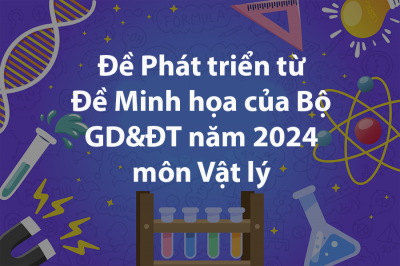 Đề Phát triển từ Đề Minh họa của Bộ Giáo dục và Đào tạo 2024 môn Vật lý